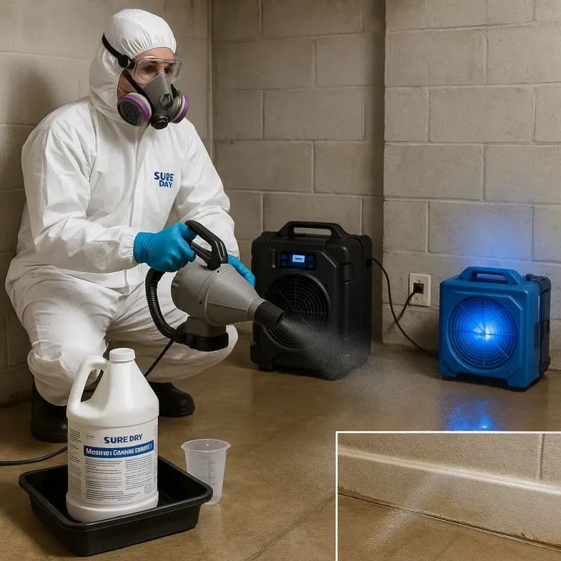 Sanitization and Odor Removal process in Silverthorne, CO